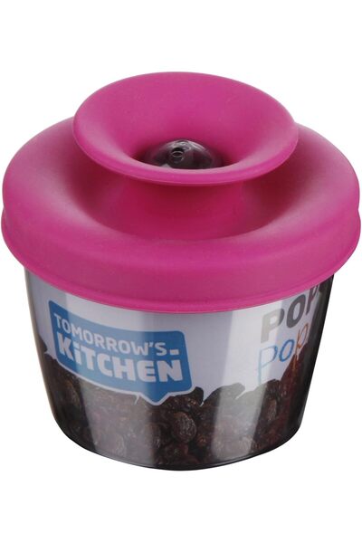 Tomorrow's Kitchen Popsome Toddler Snack Dispenser - Pink And Clear