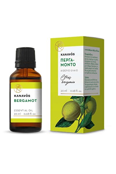 Kanavos Essential Oil Bergamot Αιθέριο Έλαιο Περγαμόντο, 20ml