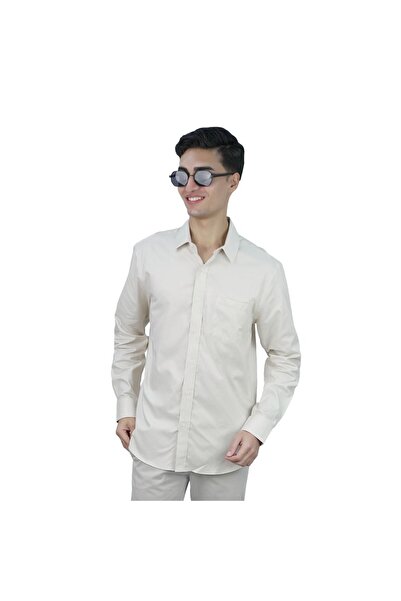 Giordano قميص أكسفورد رجالي قصة ضيقة