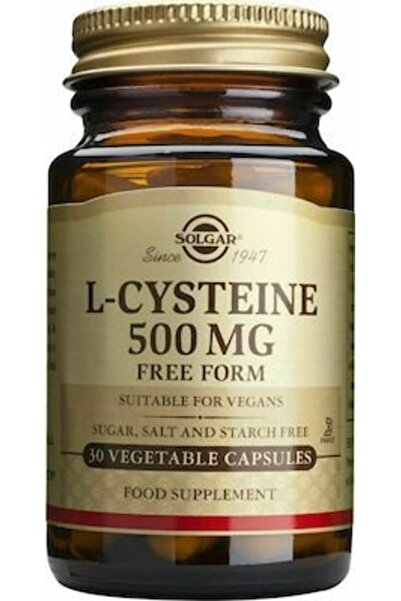 Solgar L-Cysteine 500mg, 30veg.caps