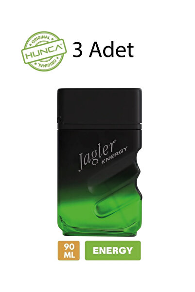 Jagler Energy Erkek Edt Parfüm 90 ml 3 Adet