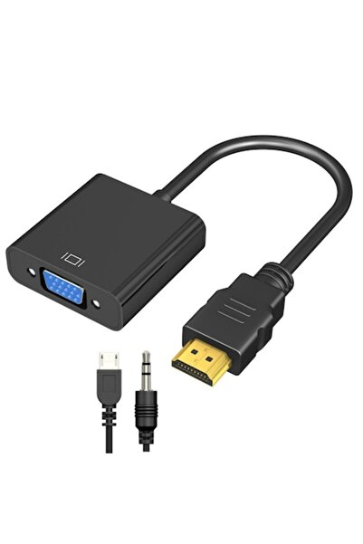 CeruleTree Adaptor convertor de semnal Cerule Tree, HDMI-VGA, Cablu audio cu ...