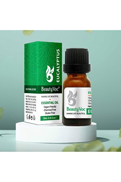 Beauty Voc Organic and Herbal Oils, 10 Ml Eucalyptus Oil