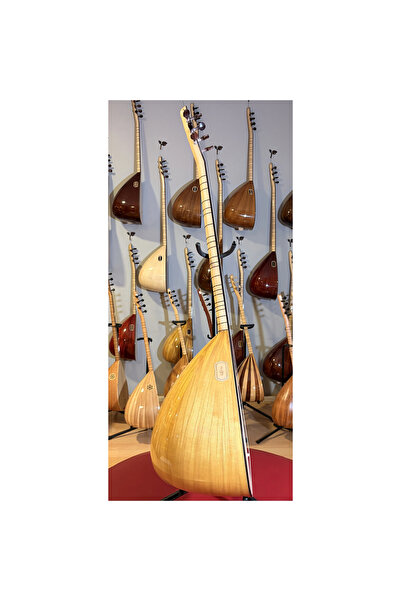 dost müzik Yaprak Dut Uzun Sap Profesyonel Bağlama