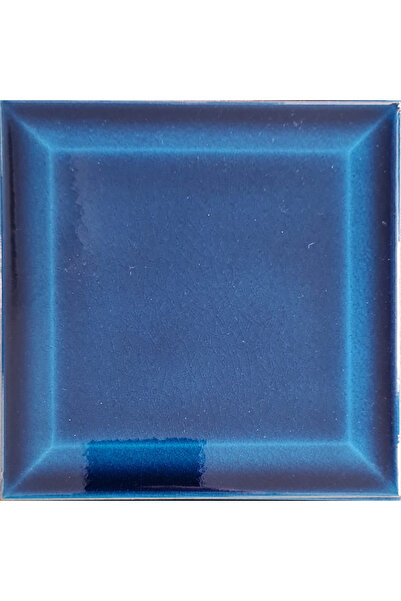 Armada Çini 12,5x12,5 Cm Metro Petrol Mavisi Çini Seramik Karo