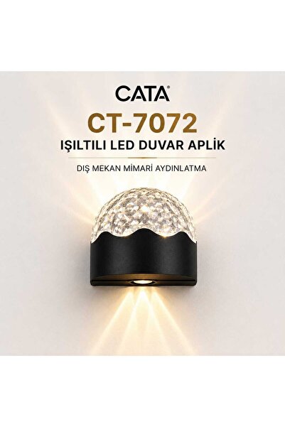 Cata CT-7072 IŞILTILI LED APLİK