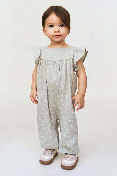 H&M Cotton romper suit
