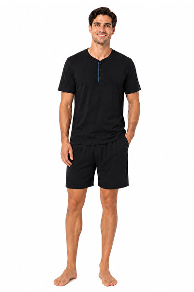 ÖZKAN underwear Özkan 1000-9-10-11 Men's 100% Cotton Single Jersey Front Plac...