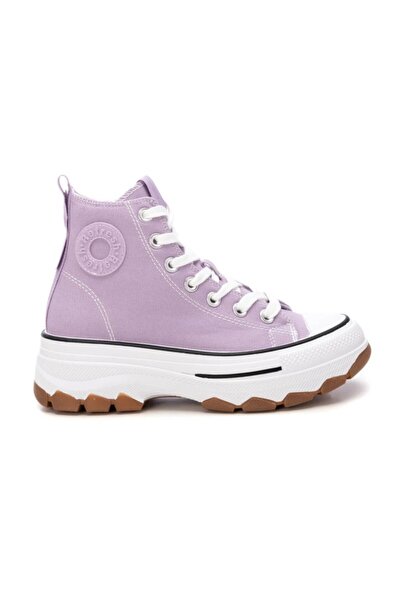 Refresh Πάνινα Sneakers Μποτάκια 172476 Lila