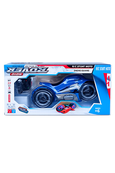 ZHENG GUANG Remote Control Motorcycle Toy for Kids Rover 3D - 360 Degree Ligh...