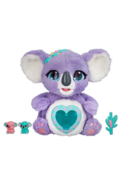 Feyza Oyuncak Sesli ve Işıklı İnteraktif Peluş Anne Koala | 31 cm | Doğum Sim...