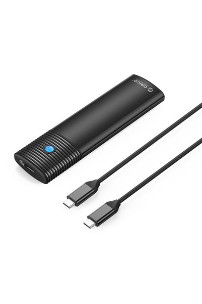 Orico θήκη για Μ.2 NVMe SSD PWM2-G2-BK-EP, 10Gbps, έως 4TB, μαύρη