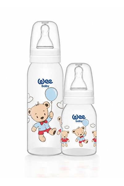 Wee Baby Classic Pp Baby Bottle Set 125 ml + 250 ml White 0-6 Months