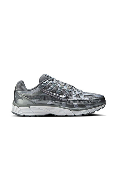 Nike P-6000 Metalik Gümüş Koşu ve Günlük Spor Ayakkabı Metalik Gri / Gümüş / ...