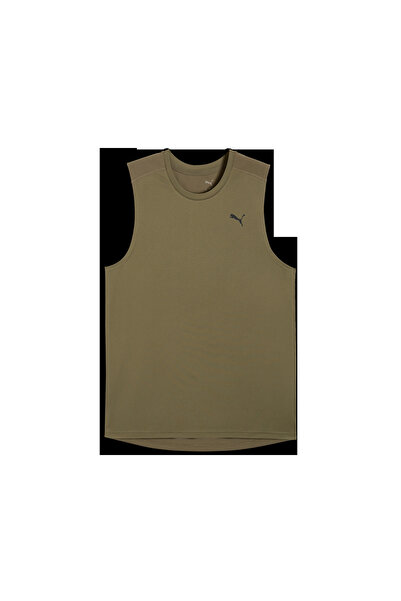 Puma M PWRTRAIN SLEEVELESS TEE Yeşil Erkek T-Shirt & Polo