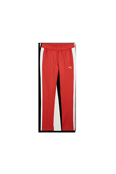 Puma T7 ALWAYS ON Slim TrackPants Kırmızı Kadın Eşofman Altı