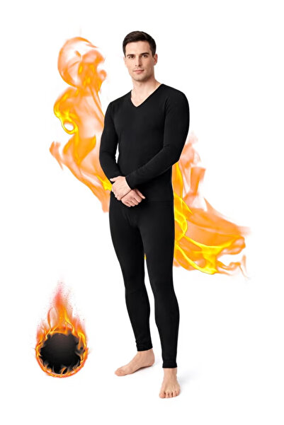GGEROU Women and Men Thick Thermal Underwear Set Couples Ultra-Soft Long John...