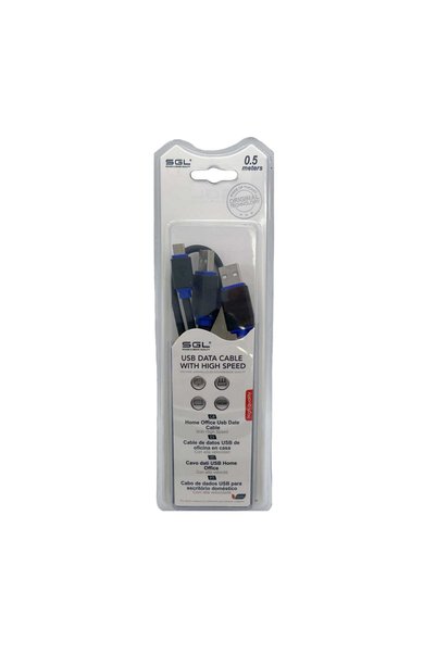 sgl Καλώδιο μεταφοράς δεδομένων - 1555 - USB Mini/2 x USB A male - 50cm - 097978