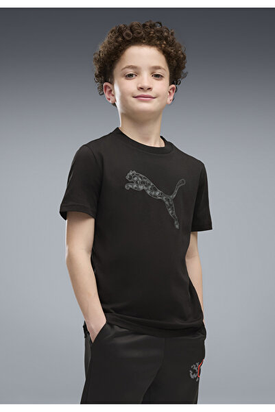 Puma Aktivní sportovní Grafické Tee Mládež