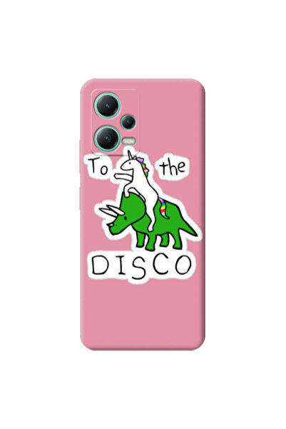 Other Xiaomi Redmi Note 12 Pro 5G To the disco Pink Colored Silicone TPU Θήκη