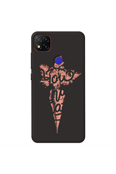 Other Xiaomi Redmi 9c You are What You Eat Black Colored Silicone TPU Θήκη