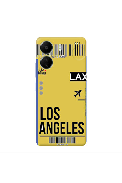 Other Xiaomi Redmi 13C Los angeles Yellow Colored Silicone TPU Θήκη