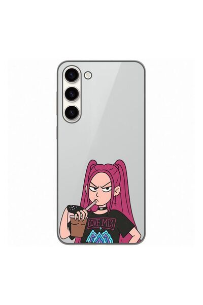 OEM Husa compatibila cu Samsung Galaxy S23 Plus Silicon KPop Demon Hunters Se...