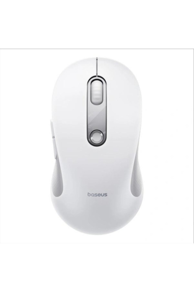 Baseus Безжична мишка F02, 4000DPI, BT/ Wi-Fi, Бяла B0203202