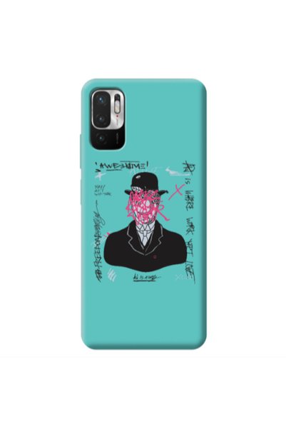 Other Xiaomi Redmi Note 10 Pro 5G Awes Turquoise Colored Silicone TPU Θήκη