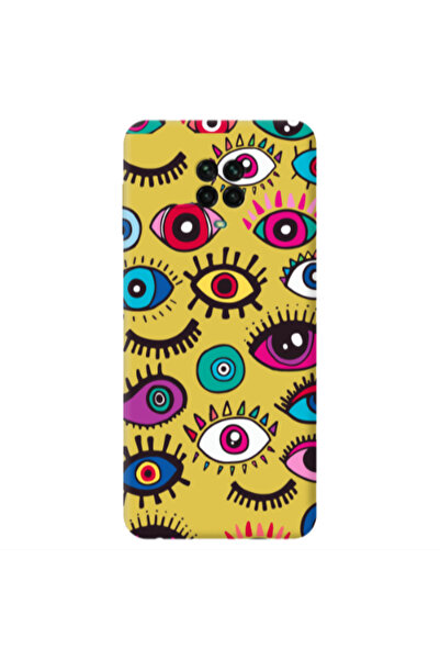 Other Xiaomi Redmi Note 9 Pro Multiple eyes Yellow Colored Silicone TPU Θήκη