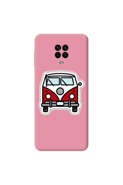 Other Xiaomi Redmi Note 9 Pro Minibus Pink Colored Silicone TPU Θήκη