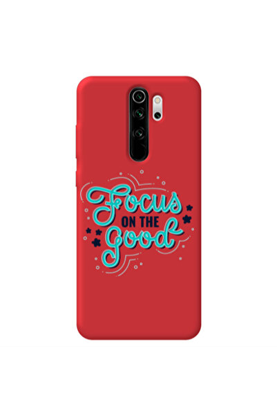 Other Xiaomi Redmi Note 8 Pro Focus On The Good Red Colored Silicone TPU Θήκη