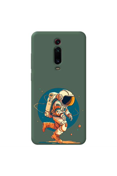 Other Xiaomi Mi 9T Pro Run Space Dark Green Colored Silicone TPU Θήκη