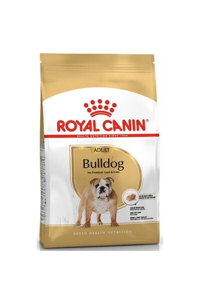 Royal Canin Hrană uscată pentru câini, Bulldog, Adult, 12 kg