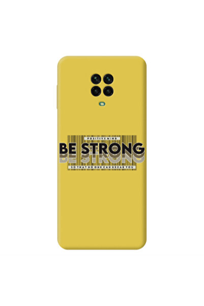 Other Xiaomi Redmi Note 9 Pro Positivemind Yellow Colored Silicone TPU Θήκη
