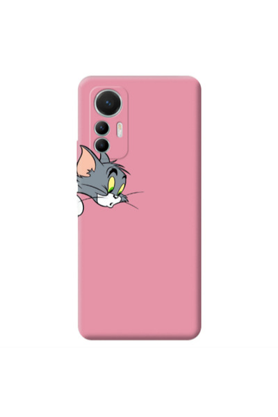 Other Xiaomi Mi 12 Lite Tom 1 Pink Colored Silicone TPU Θήκη