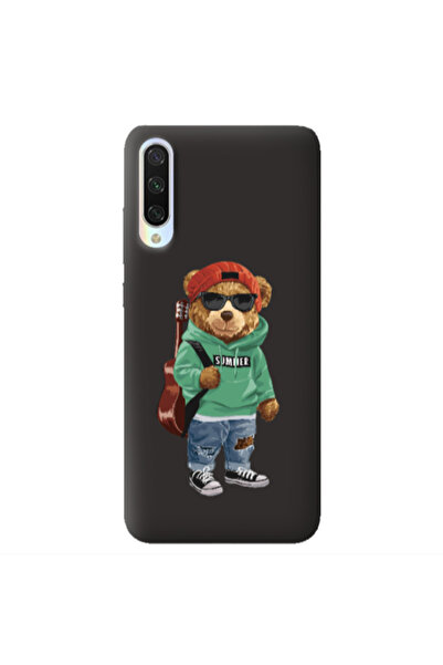 Other Xiaomi Mi 9 Lite Summer Tedy Black Colored Silicone TPU Θήκη