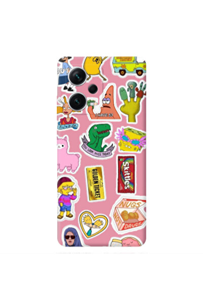 Other Xiaomi Poco X5 best cartoons Pink Colored Silicone TPU Θήκη