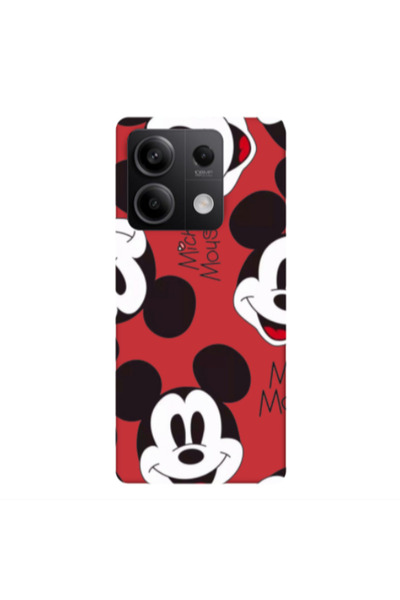 Other Xiaomi Redmi Note 13 5G Mickey Mouse Red Colored Silicone TPU Θήκη