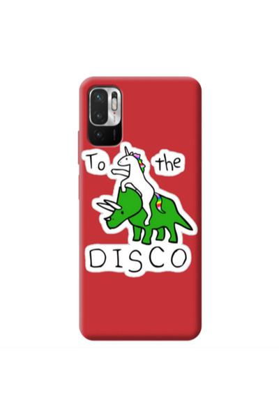 Other Xiaomi Redmi Note 10 Pro 5G To the disco Red Colored Silicone TPU Θήκη