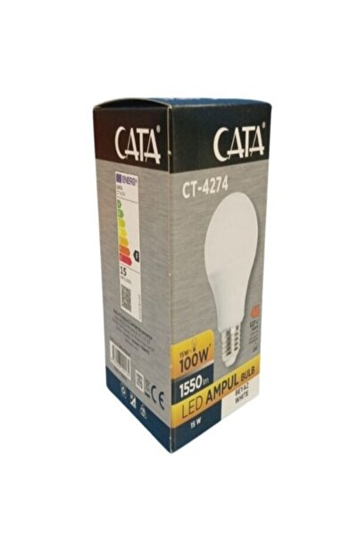 Cata CT-4274 15W Tasarruflu Led Ampul E27 Duy ( Günışığı )
