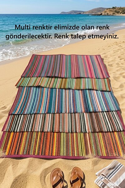 SİMEREV HALI HOME CONSEPT Plastik Piknik Kamp Karavan Bahçe Hasırı Mat Balkon...