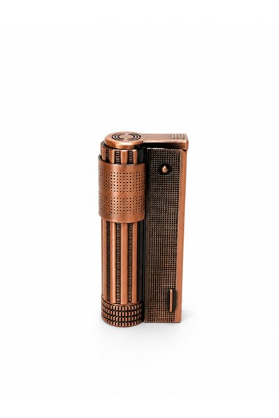 ONRSTORE Metal Muhtar Çakmağı Benzin Dolumlu Taşlı Klasik Premium Çakmak