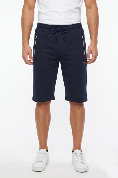 BAGLAN Men's Large Size Relaxed Fit Straight Leg Lycra Fabric Capri Bgl-St05586