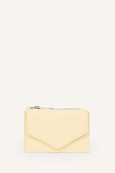 DeFacto Women's Faux Leather Gray Wallet I1084Axns
