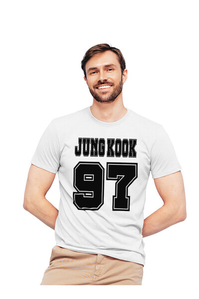 Generic Fashion World High-Quality Printing Cotton T-Shirt Bts Jung Kook97 De...