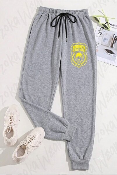 ZOKAWEAR بنطلون رياضي مطبوع من بروكلين 99 ميرش للجنسين