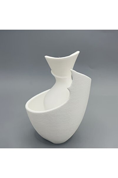 Choice1 WHITE Minimalist Light Luxury Decorative Vase, Living Room Entryway T...