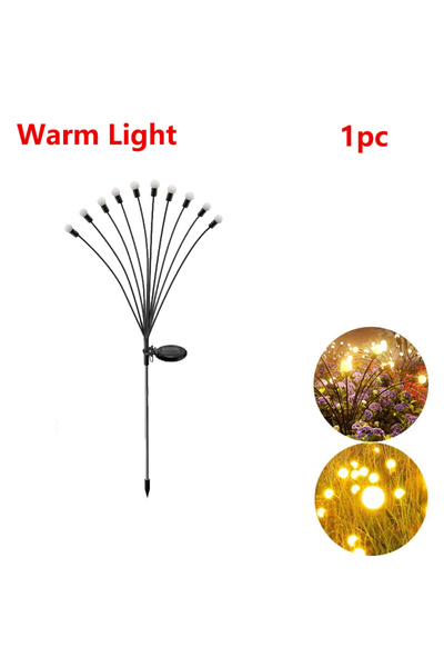 Choice4 10 مصابيح LED دافئة، 2 قطعة، 1-2 قطعة، أضواء حديقة شمسية، أضواء أرضية...