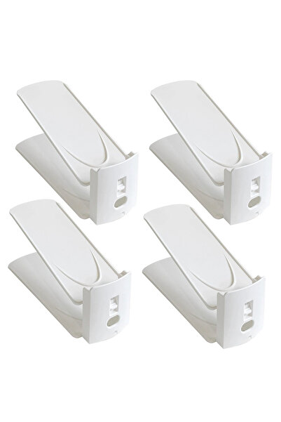 Choice 4pcs 2/4/8PCS Space Saving Shoe Rack 2-Layer Adjustable Expandable Sho...